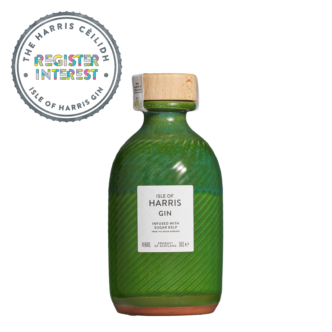 The Harris Cèilidh Bottle: Machair Green