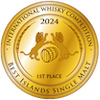 Gold medal for 2024 international whisky Competition best island single malt