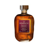 Bottle of The Hearach Isle of Harris single malt Oloroso cask Scotch whisky 