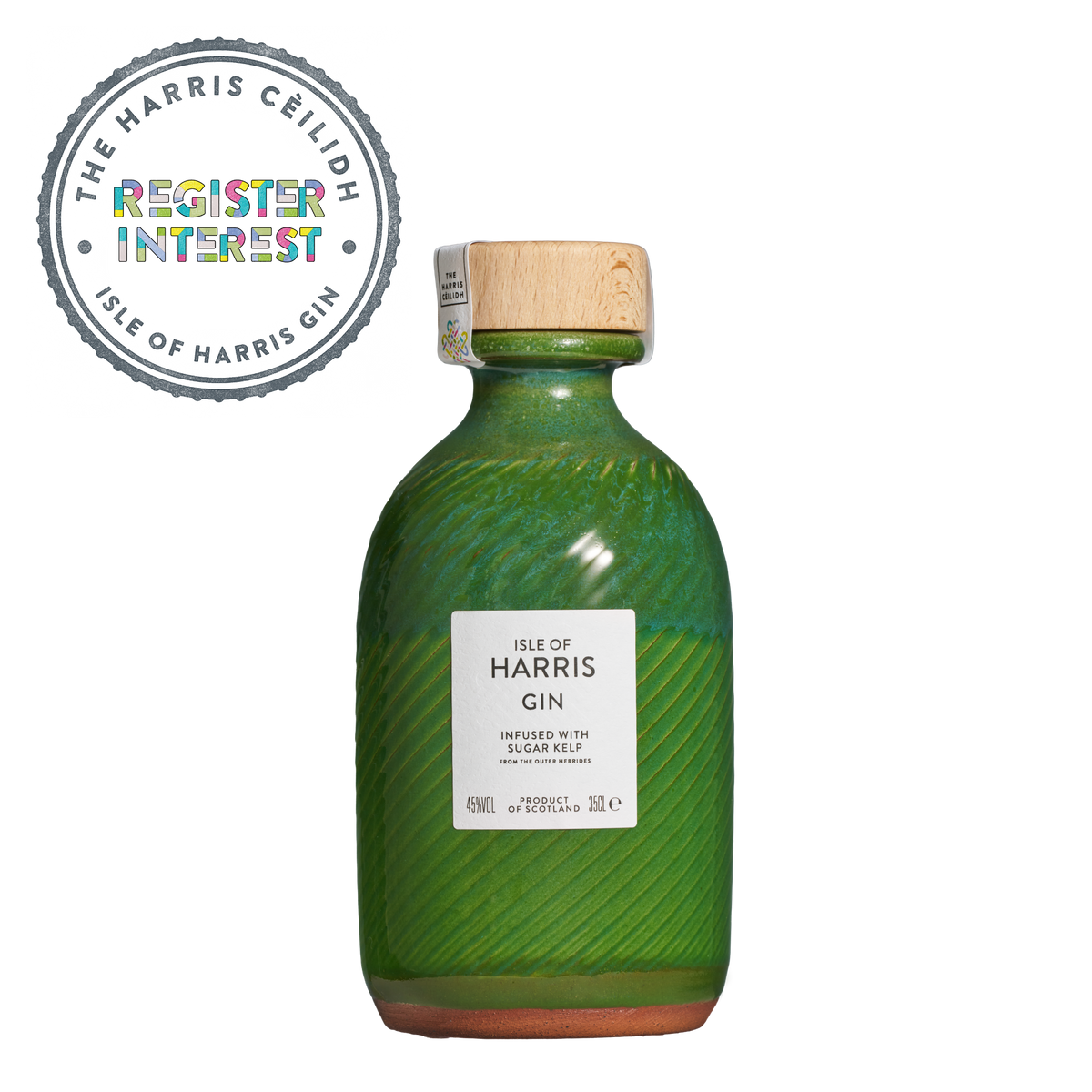 The Harris Cèilidh Bottle: Machair Green